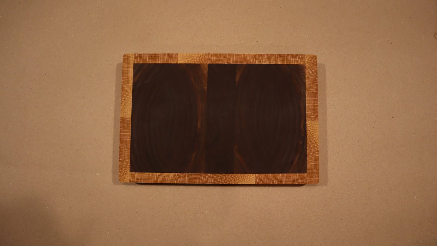 End Grain Cutting Board - Pedestal