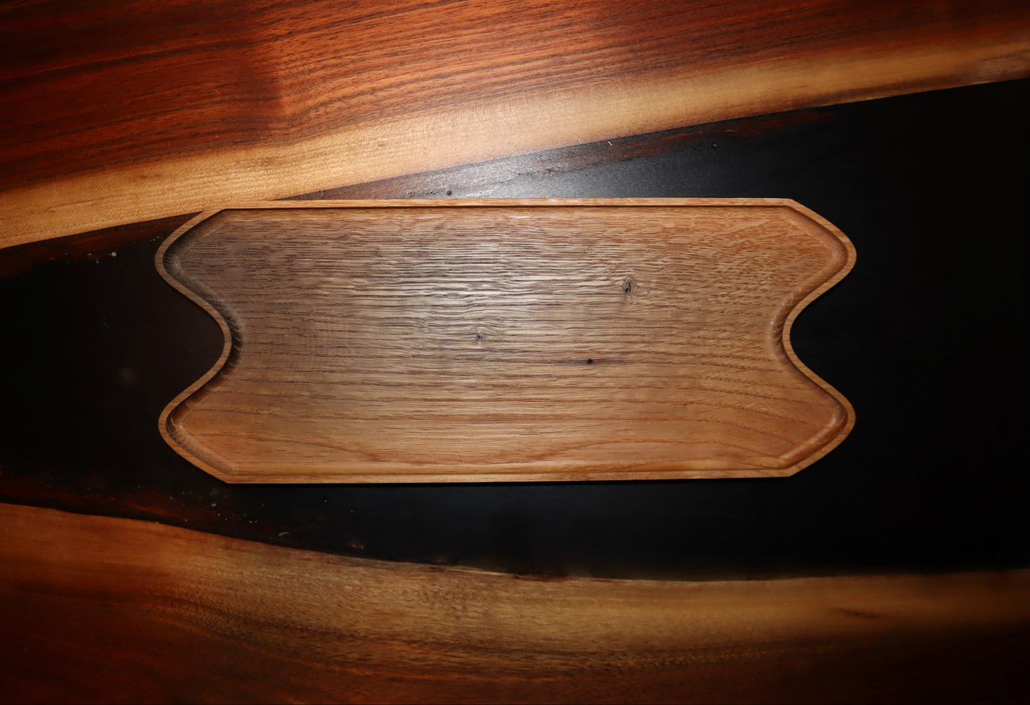 Iron Stained Oak Catchall