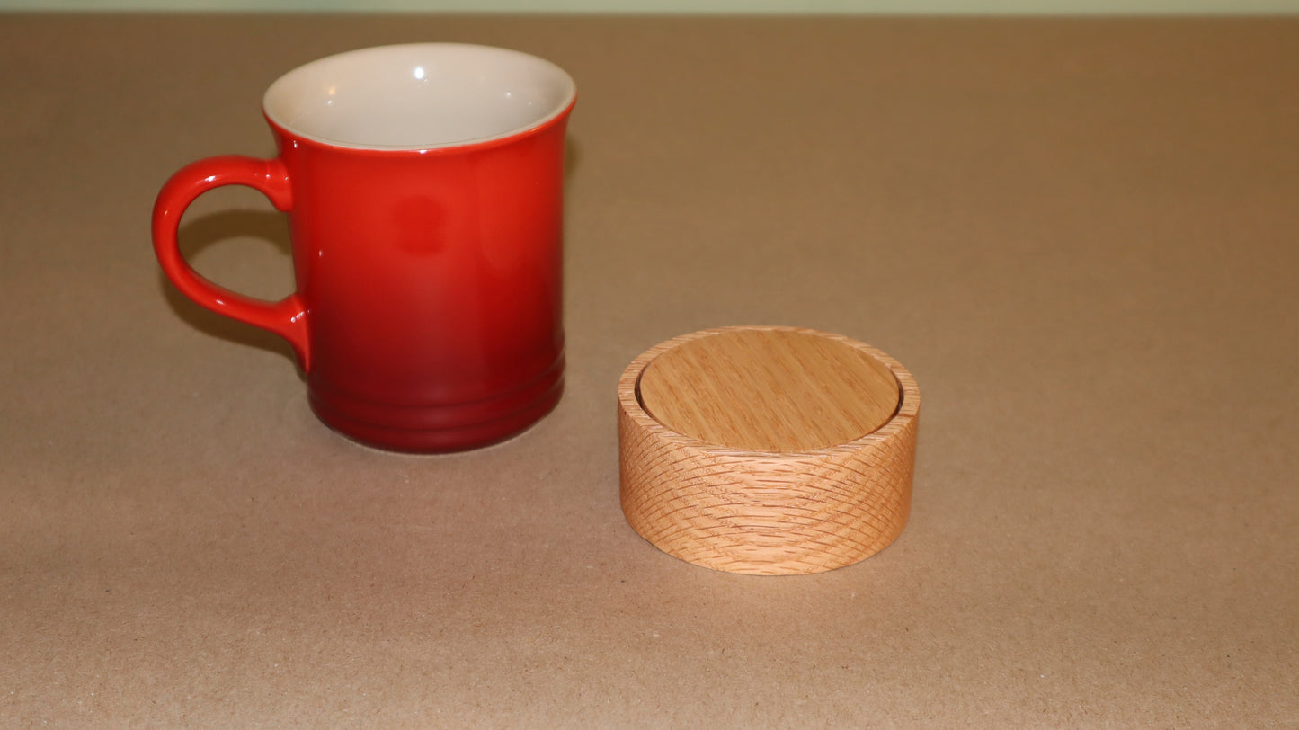 Small Oak Nesting Dish Set